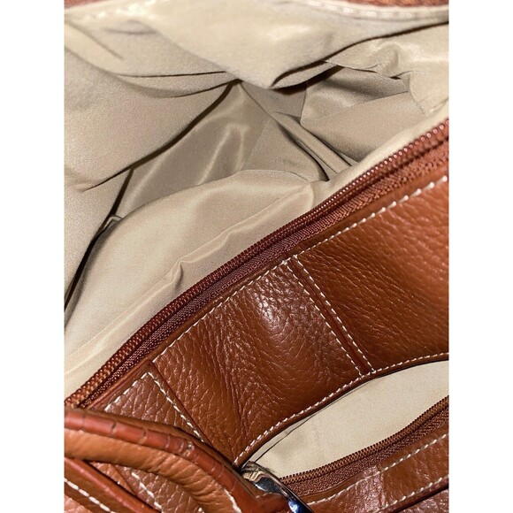 Tignanello Leather Shoulder Bag | Brown - Picture 7 of 7